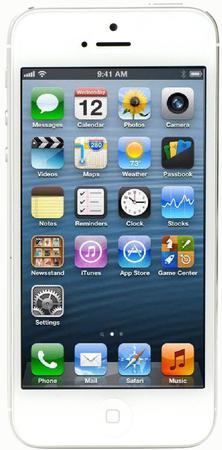 Смартфон Apple iPhone 5 32Gb White & Silver - Архангельск
